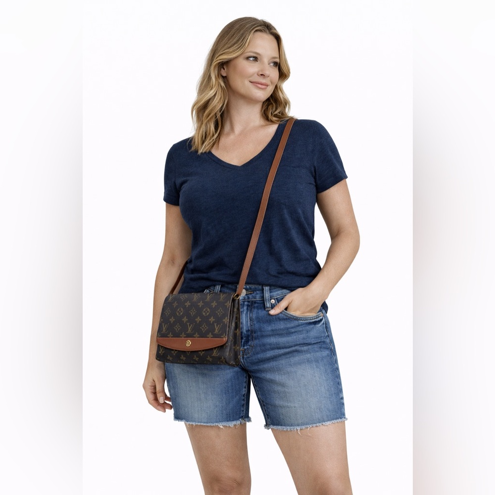 Vintage Louis Vuitton Bordeaux Clutch / Crossbody
